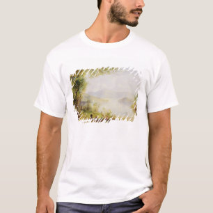 Ansicht über den Hudson, c.1840-45 (Öl auf Platt T-Shirt