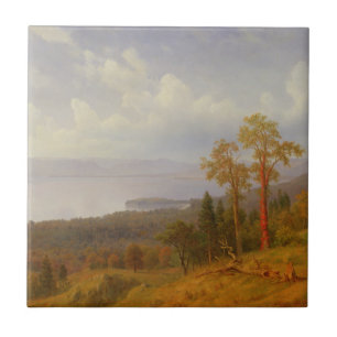 Ansicht über den Hudson, der über dem Tappen Zee Fliese