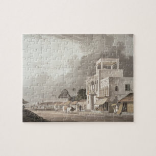 Ansicht über die Chitpore Straße, Kalkutta, Plat Puzzle
