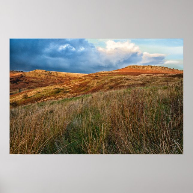 Ansicht über die Mauern Poster (Vorne)