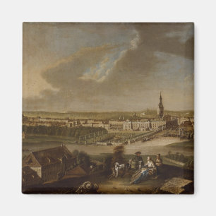 Ansicht über Potsdam von Brauhausberg, 1772 Magnet