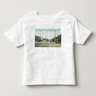 Ansicht Vans Ness Avenue ein Jahr nach dem Feuer Kleinkind T-shirt