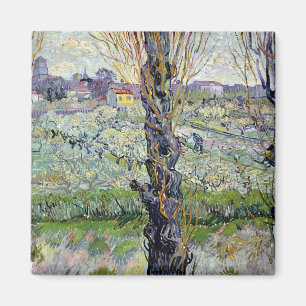 Ansicht Vincent van Goghs von Arles, 1889 Magnet