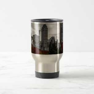 Ansicht vom Central Park in New York City Reisebecher