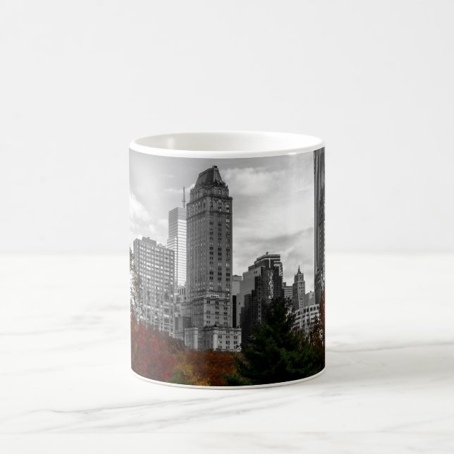 Ansicht vom Central Park in New York City Tasse (Mittel)