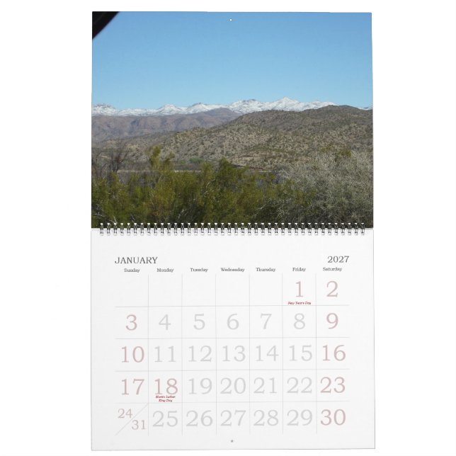 Ansicht vom Grand Canyon Kalender (Jan 2027)