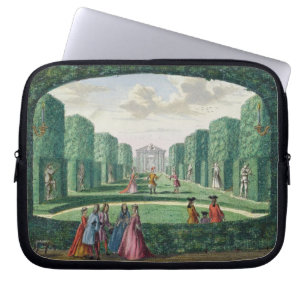 Ansicht vom grünen Loggia zum Theater, von 'H Laptopschutzhülle