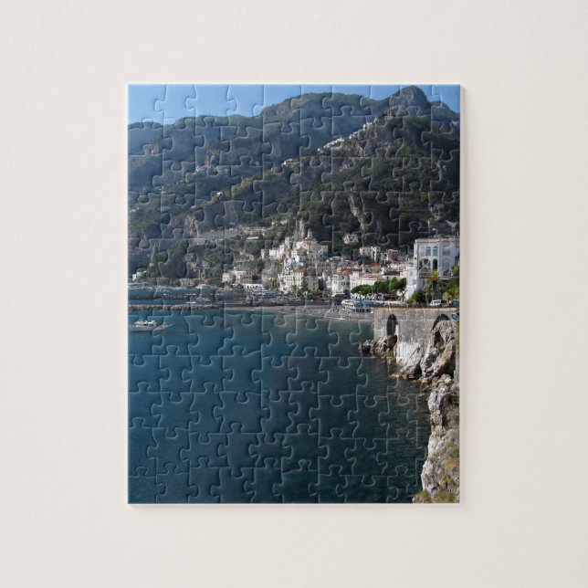 Ansicht von Amalfi-Küste Puzzle (Vertikal)