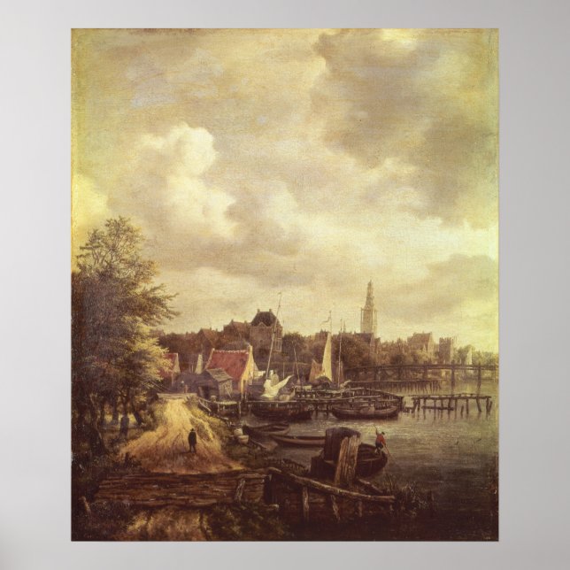 Ansicht von Amsterdam Poster (Vorne)