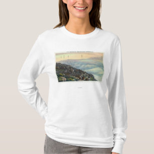 Ansicht von anderem Adirondack Mts über den Wolke T-Shirt