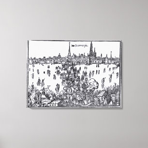 Ansicht von Antwerpen Leinwanddruck