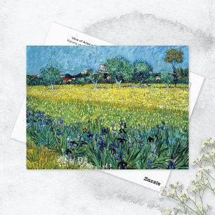 Ansicht von Arles Irises Vincent van Gogh Postkarte