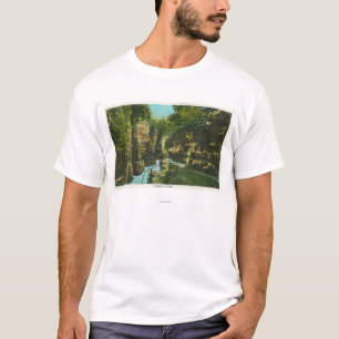 Ansicht von Ausable Abgrund T-Shirt