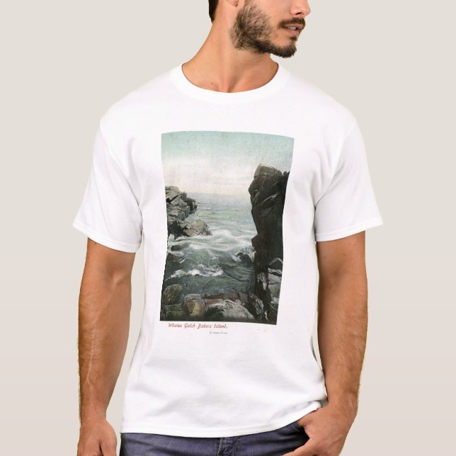 Ansicht von Bäcker-Insel, WaleGulch T-Shirt (Vorderseite)