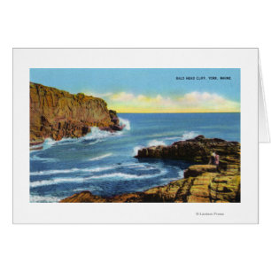 Ansicht von Bald Head Cliff am York Beach