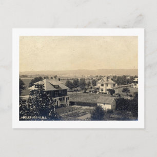 Ansicht von Belle Meade, New Jersey 1910 Vintage Postkarte