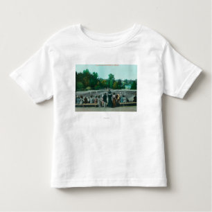 Ansicht von Boden Hotel Del Monte Tennis Kleinkind T-shirt