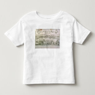 Ansicht von Bordeaux und von Fluss Garonne, vorbei Kleinkind T-shirt