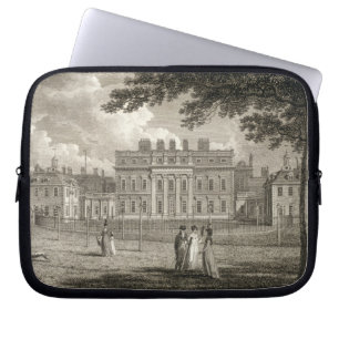 Ansicht von Buckingham Haus, graviert von W. Laptopschutzhülle