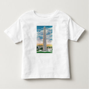 Ansicht von Bunker Hill-Monument Kleinkind T-shirt