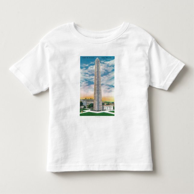 Ansicht von Bunker Hill-Monument Kleinkind T-shirt (Vorderseite)