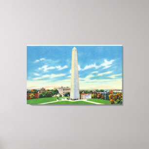 Ansicht von Bunker Hill-Monument Leinwanddruck