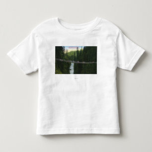 Ansicht von Capilano Hängebrücke Kleinkind T-shirt