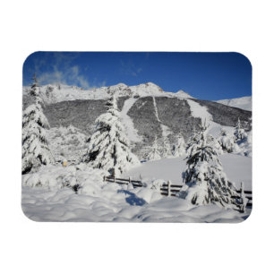 Ansicht von Catedral Skiort in Bariloche Magnet
