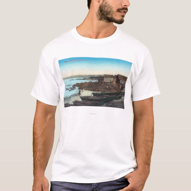 Ansicht von ChinatownPacific Waldung, CA T-Shirt (Vorderseite)