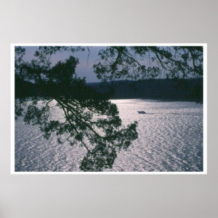 Ansicht von den Klippen Poster