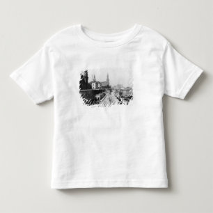Ansicht von Dresden vom Bruehlsche Terrasse Kleinkind T-shirt