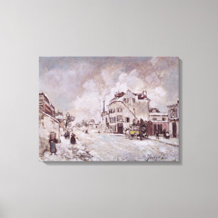 Ansicht von Faubourg Heilig-Jacques Leinwanddruck