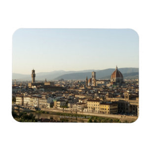 Ansicht von Florenz mit der Arno-Fluss, Duomo, Magnet