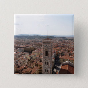 Ansicht von Florenz von der Spitze des Duomo Sankt Button
