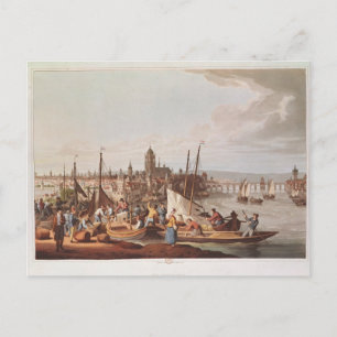 Ansicht von Frankfurt, 1814 Postkarte