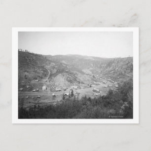 Ansicht von Galena, South-Dakota-Foto Postkarte