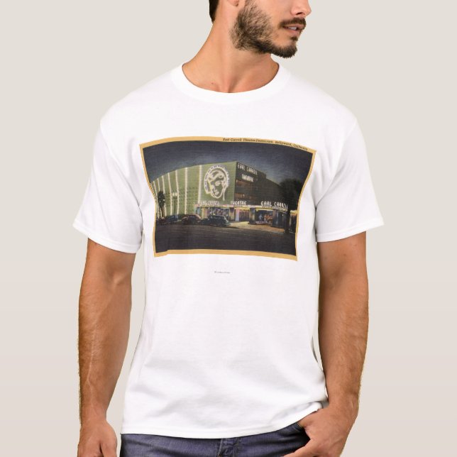 Ansicht von Graf-Carroll Theater-Restaurant T-Shirt (Vorderseite)