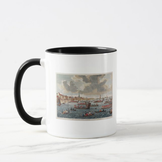 Ansicht von Gravesend mit Truppen Tasse (Links)