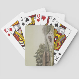 Ansicht von Hauptstadt Hill, Washington (Farbgravu Spielkarten