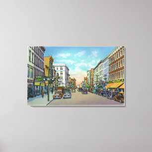Ansicht von Hauptstraße 10 Leinwanddruck