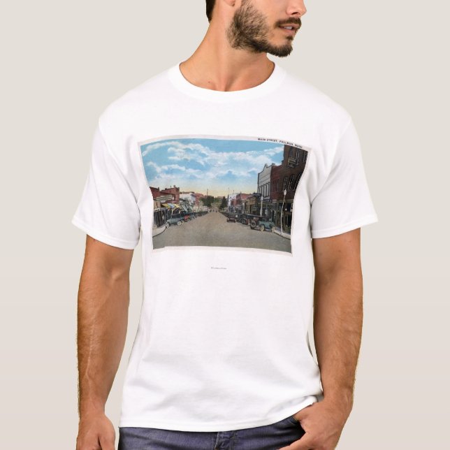 Ansicht von Hauptstraße 3 T-Shirt (Vorderseite)