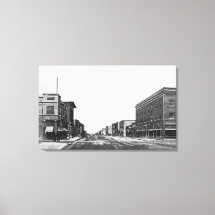 Ansicht von HauptStreetTwin Fällen, Identifikatio Leinwanddruck