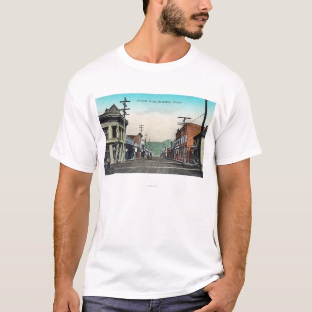 Ansicht von Jackson StreetRoseburg ODER T-Shirt (Vorderseite)