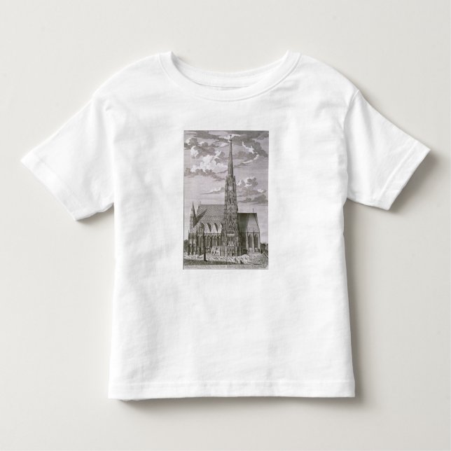 Ansicht von Kathedrale St. Stephan Kleinkind T-shirt (Vorderseite)