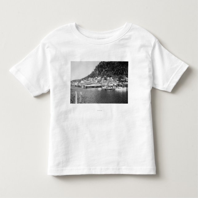 Ansicht von Ketchikan, Kleinkind T-shirt (Vorderseite)