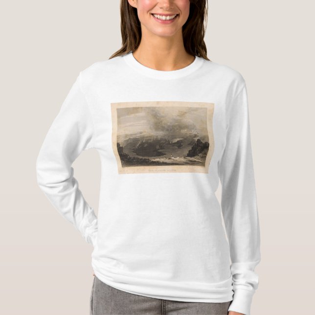 Ansicht von Kilauea, Hawaii T-Shirt (Vorderseite)