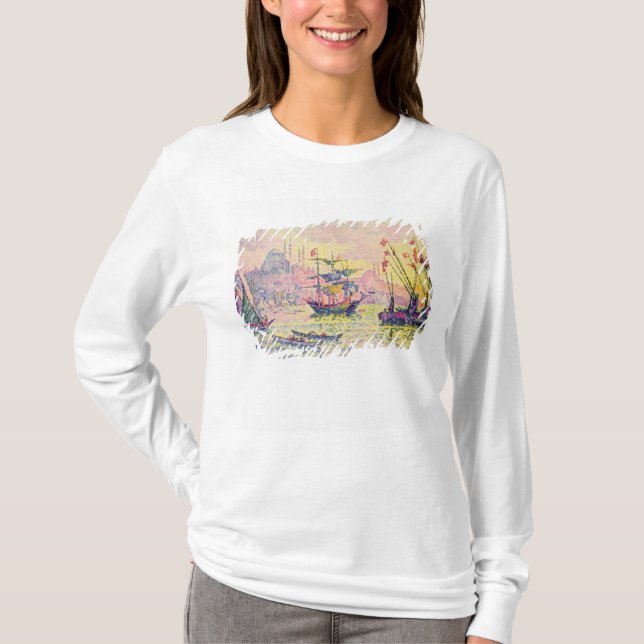 Ansicht von Konstantinopele, 1907 T-Shirt (Vorderseite)