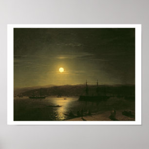 Ansicht von Konstantinopele Poster