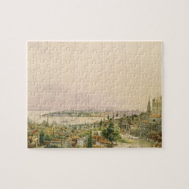 Ansicht von Konstantinopele von Pera Puzzle (Horizontal)