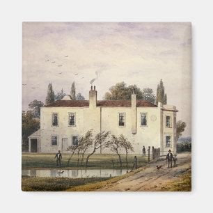 Ansicht von Kopenhagen-Haus, 1853 Magnet